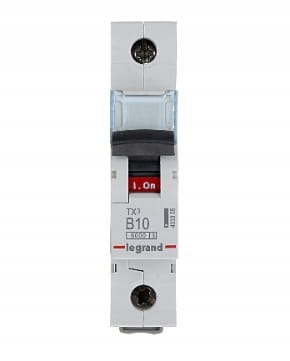 Legrand TX3 wyłącznik nadprądowy 1P B10A S301